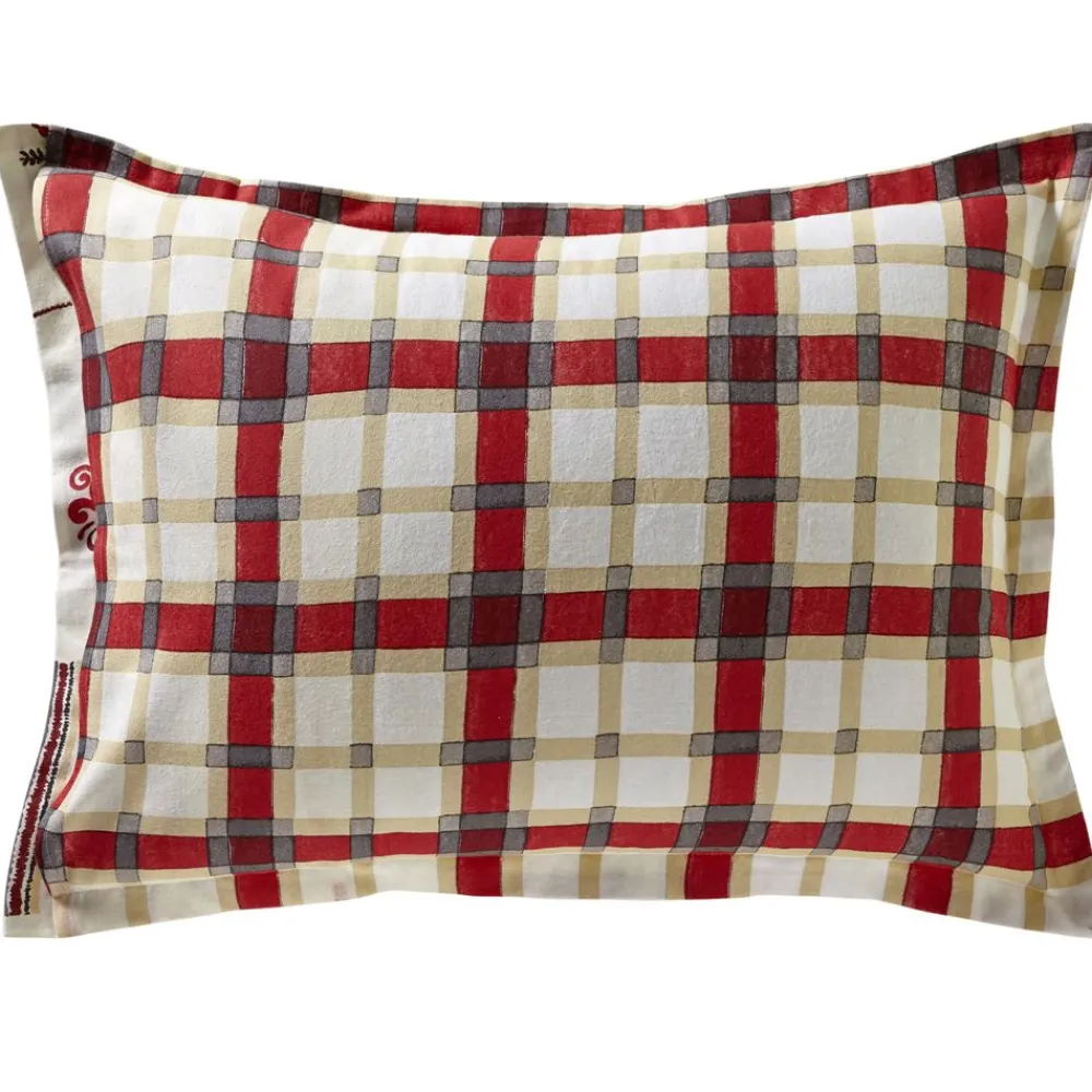 Becquet Linge de lit flanelle effet patchwork - CRÉATION< Housse De Couette|Linge De Lit Fantaisie, Linge De Lit Brodé