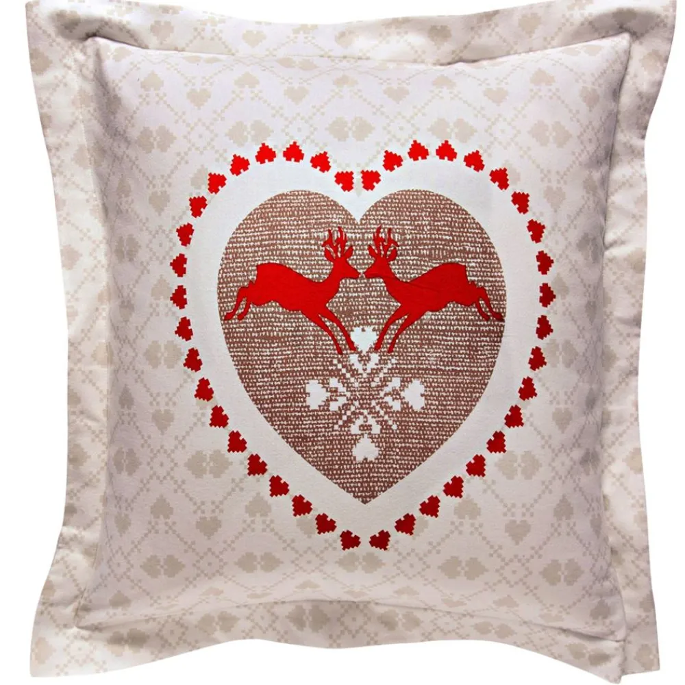 Becquet Linge de lit flanelle esprit chalet - CRÉATION< Les Matières|Housse De Couette