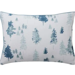Becquet Linge de lit flanelle motif montagne - CRÉATION< Les Matières|Housse De Couette