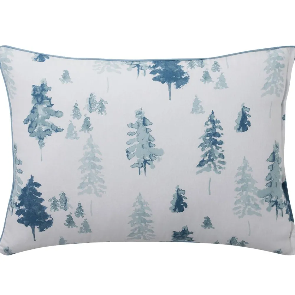 Becquet Linge de lit flanelle motif montagne - CRÉATION< Les Matières|Housse De Couette