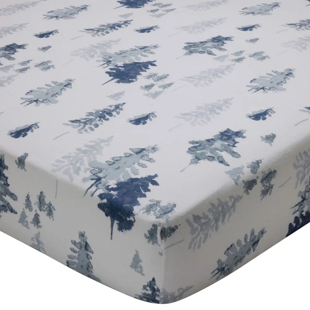 Becquet Linge de lit flanelle motif montagne - CRÉATION< Les Matières|Housse De Couette