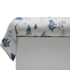 Becquet Linge de lit flanelle motif montagne - CRÉATION< Les Matières|Housse De Couette