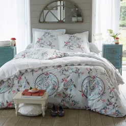 Becquet Linge de lit fleuri - CRÉATION< Housse De Couette