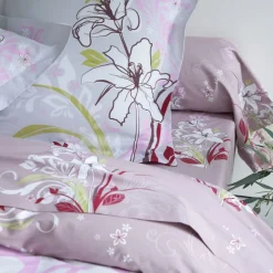 Becquet Linge de lit fleurs de lys - CRÉATION< Les Matières|Housse De Couette