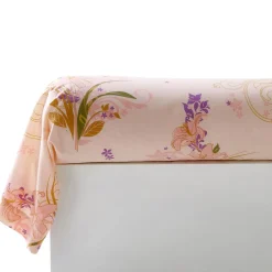 Becquet Linge de lit fleurs de lys - CRÉATION< Housse De Couette|Linge De Lit Fantaisie, Linge De Lit Brodé