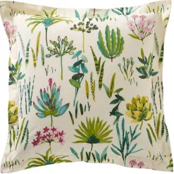Becquet Linge de lit fleurs exotiques - CRÉATION< Housse De Couette|Linge De Lit Fantaisie, Linge De Lit Brodé
