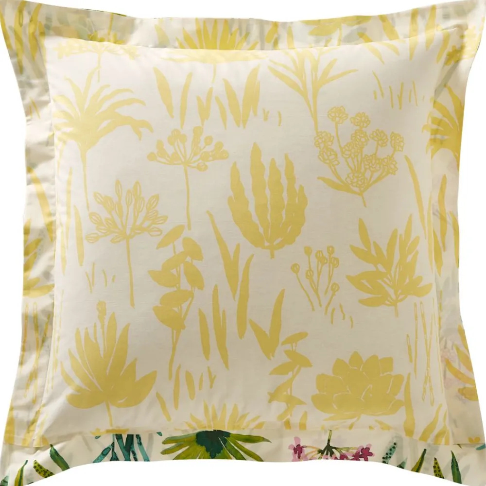 Becquet Linge de lit fleurs exotiques - CRÉATION< Housse De Couette|Linge De Lit Fantaisie, Linge De Lit Brodé