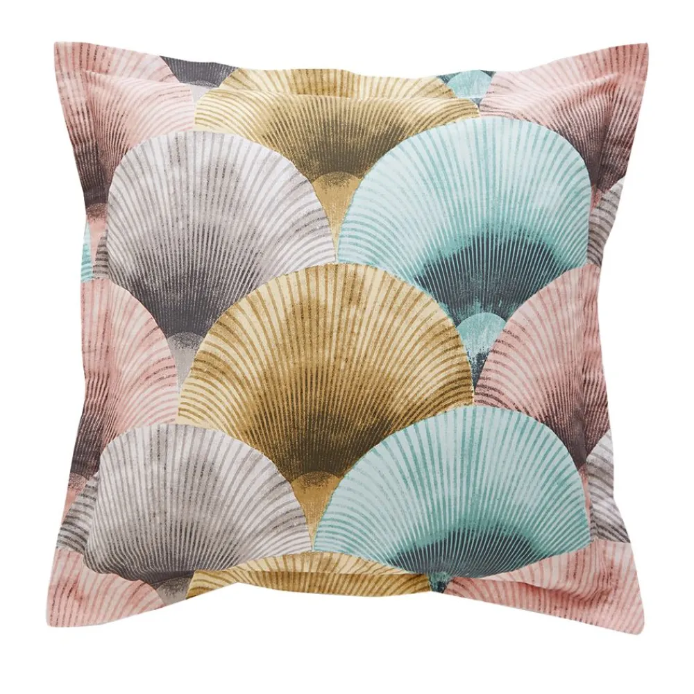 Becquet Linge de lit fleurs japonaises - CRÉATION< Les Matières