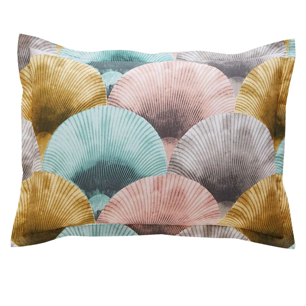 Becquet Linge de lit fleurs japonaises - CRÉATION< Les Matières