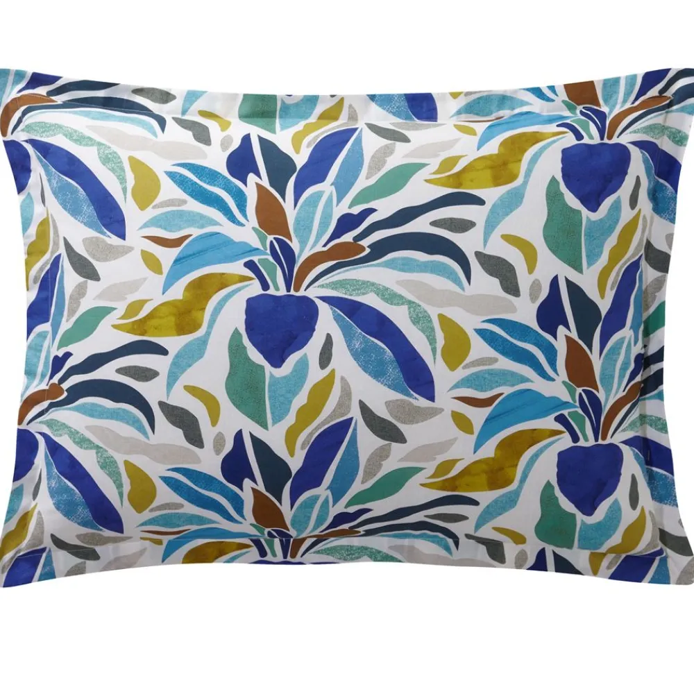 Becquet Linge de lit fleurs multicolores - CRÉATION< Les Matières|Housse De Couette