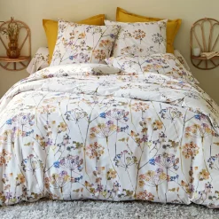 Becquet Linge de lit fleurs sauvages - CRÉATION< Les Matières|Housse De Couette