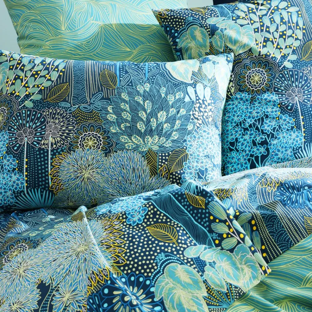 Becquet Linge de lit forêt sous-marine - CRÉATION< Housse De Couette|Linge De Lit Fantaisie, Linge De Lit Brodé