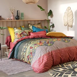Becquet Linge de lit frises de motifs - CRÉATION< Les Matières|Housse De Couette