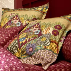 Becquet Linge de lit frises de motifs - CRÉATION< Les Matières|Housse De Couette
