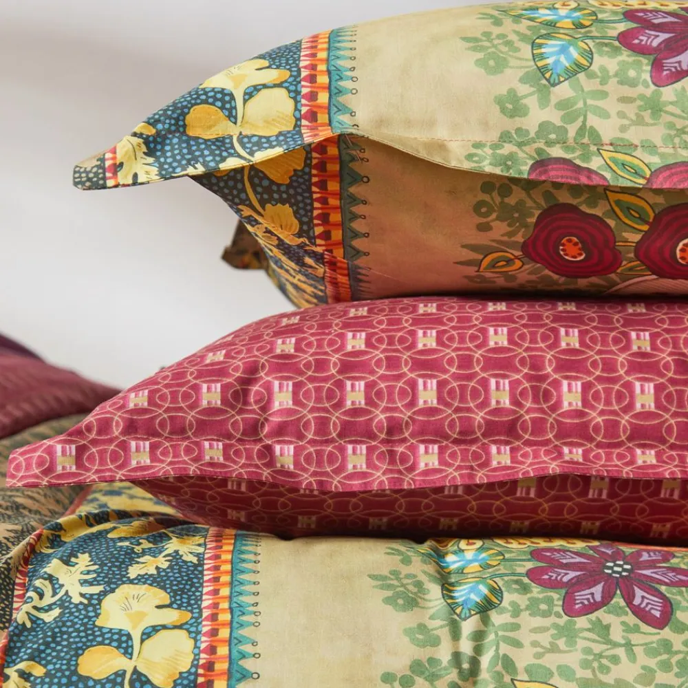Becquet Linge de lit frises de motifs - CRÉATION< Les Matières|Housse De Couette
