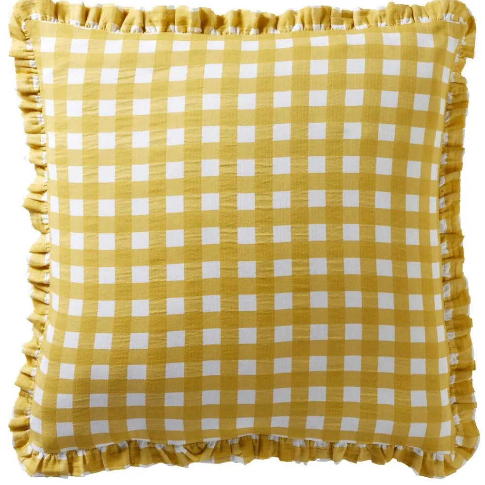 Becquet Linge de lit gaze de coton esprit vichy - CRÉATION< Housse De Couette|Linge De Lit Fantaisie, Linge De Lit Brodé