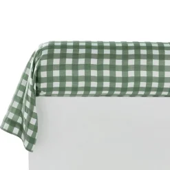 Becquet Linge de lit gaze de coton esprit vichy - CRÉATION< Housse De Couette|Linge De Lit Fantaisie, Linge De Lit Brodé