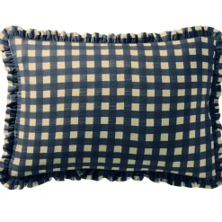 Becquet Linge de lit gaze de coton esprit vichy - CRÉATION< Housse De Couette|Linge De Lit Fantaisie, Linge De Lit Brodé