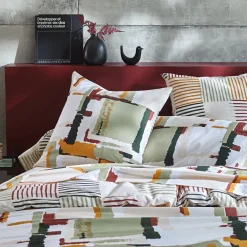 Becquet Linge de lit graphique - CRÉATION< Housse De Couette|Linge De Lit Fantaisie, Linge De Lit Brodé