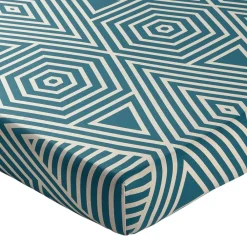Becquet Linge de lit graphique bicolore - CRÉATION<Enfant Linge De Lit Ado, Housse De Couette|Housse De Couette