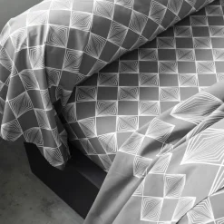 Becquet Linge de lit graphique style scandinave<Enfant Linge De Lit Ado, Housse De Couette|Housse De Couette