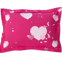Becquet Linge de lit imprimé arbres et cœurs - CRÉATION<Enfant Linge De Lit Ado, Housse De Couette|Housse De Couette