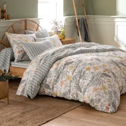 Becquet Linge de lit imprimé feuillage - CRÉATION< Les Matières|Housse De Couette