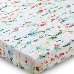 Becquet Linge de lit motif à fleurs multicolores - CRÉATION< Housse De Couette|Linge De Lit Fantaisie, Linge De Lit Brodé