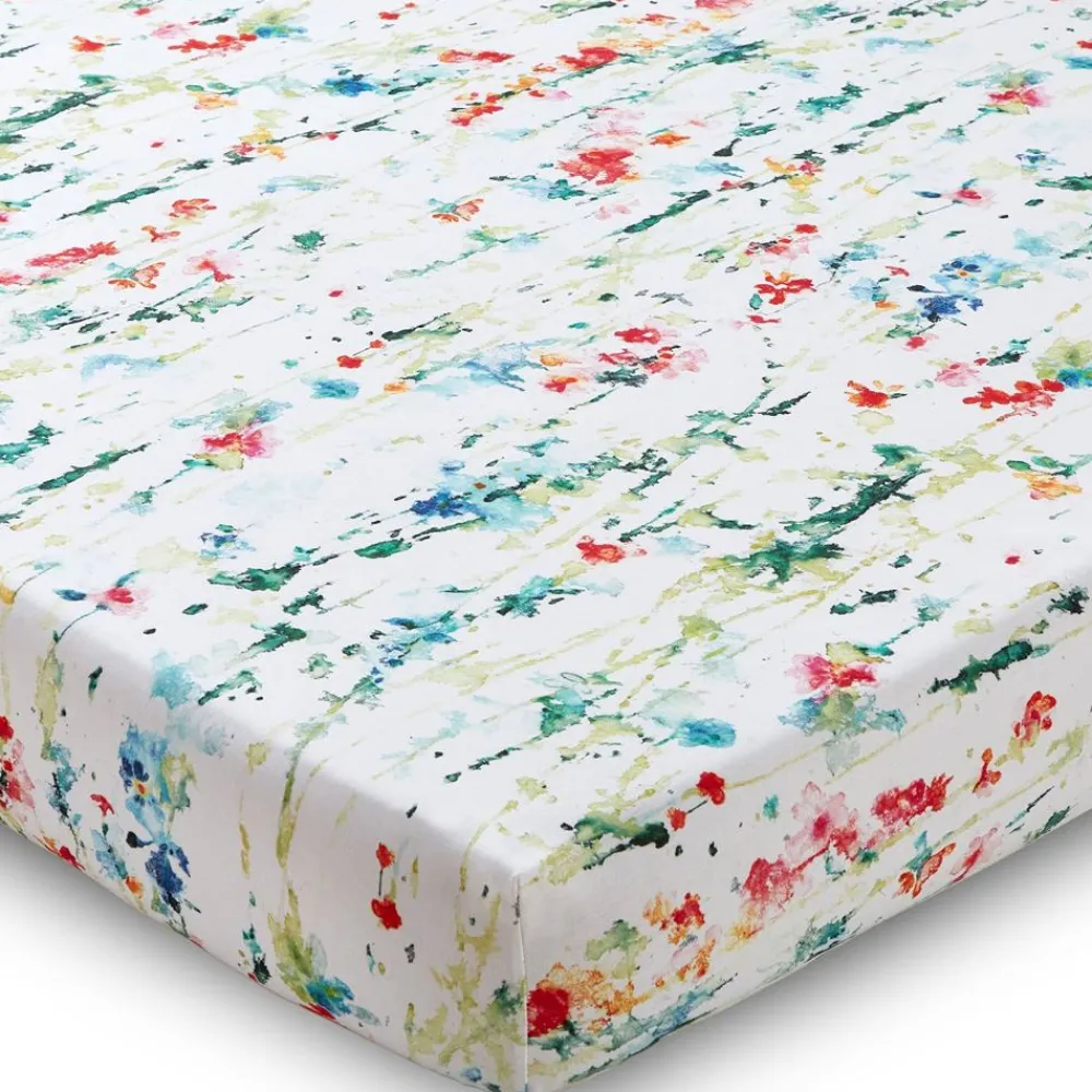 Becquet Linge de lit motif à fleurs multicolores - CRÉATION< Housse De Couette|Linge De Lit Fantaisie, Linge De Lit Brodé