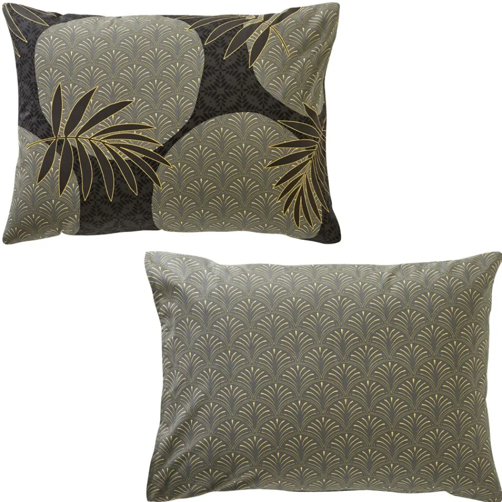 Becquet Linge de lit motif art déco - CRÉATION< Housse De Couette|Linge De Lit Fantaisie, Linge De Lit Brodé