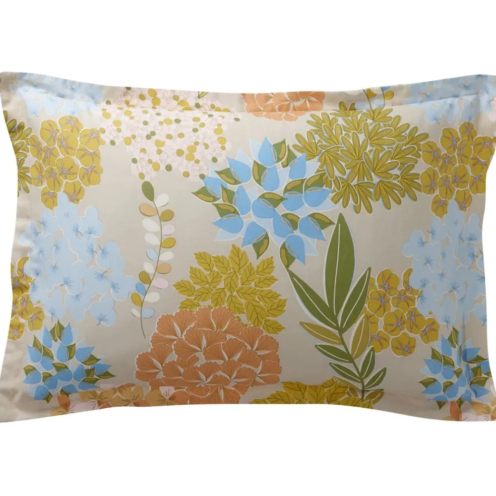 Becquet Linge de lit motif bouquet de fleurs - CRÉATION< Les Matières|Housse De Couette