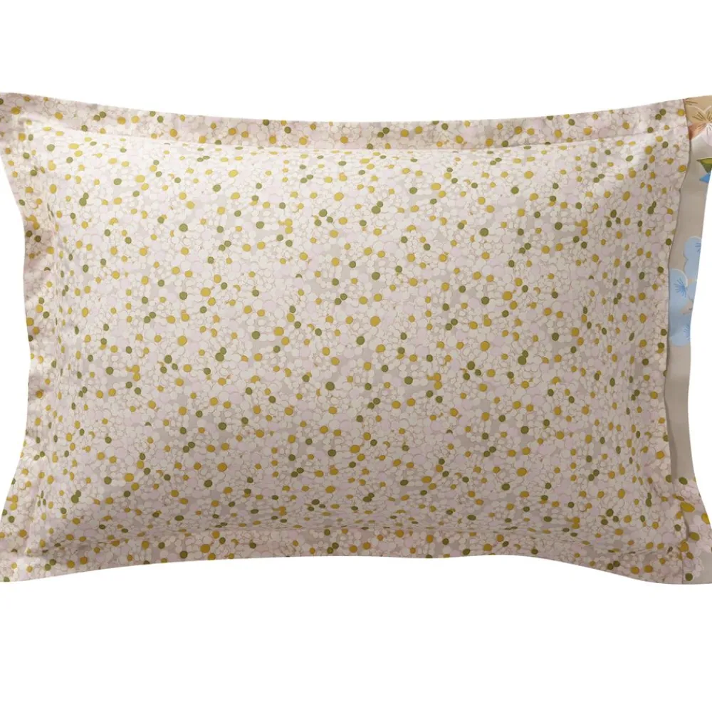 Becquet Linge de lit motif bouquet de fleurs - CRÉATION< Les Matières|Housse De Couette