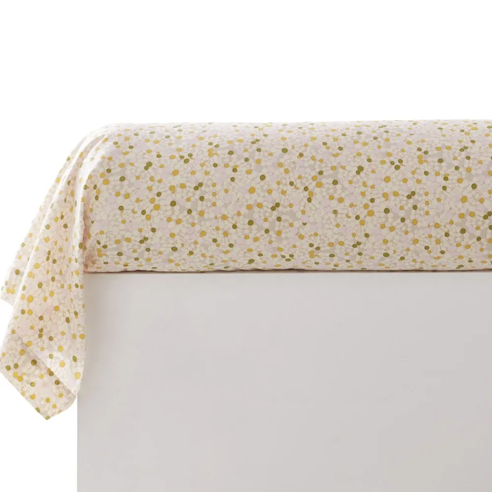 Becquet Linge de lit motif bouquet de fleurs - CRÉATION< Les Matières|Housse De Couette