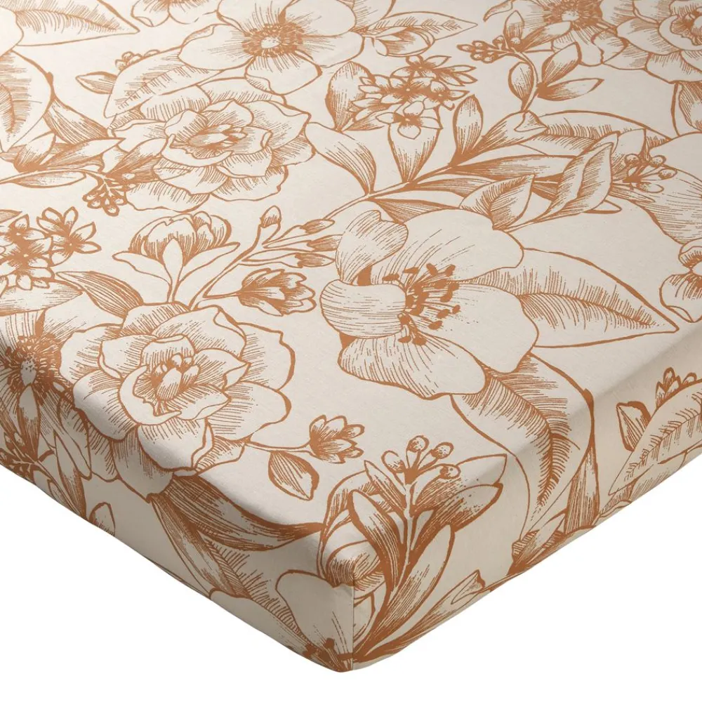 Becquet Linge de lit motif cercles à fleurs variées - CRÉATION< Housse De Couette|Linge De Lit Fantaisie, Linge De Lit Brodé