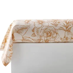 Becquet Linge de lit motif cercles à fleurs variées - CRÉATION< Housse De Couette|Linge De Lit Fantaisie, Linge De Lit Brodé