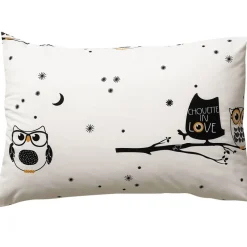 Becquet Linge de lit motif chouettes - CRÉATION<Enfant Linge De Lit Ado, Housse De Couette|Les Matières