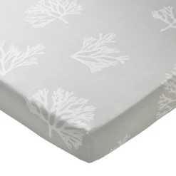 Becquet Linge de lit motif coquillages - CRÉATION< Housse De Couette|Linge De Lit Fantaisie, Linge De Lit Brodé