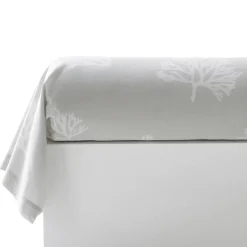 Becquet Linge de lit motif coquillages - CRÉATION< Housse De Couette|Linge De Lit Fantaisie, Linge De Lit Brodé