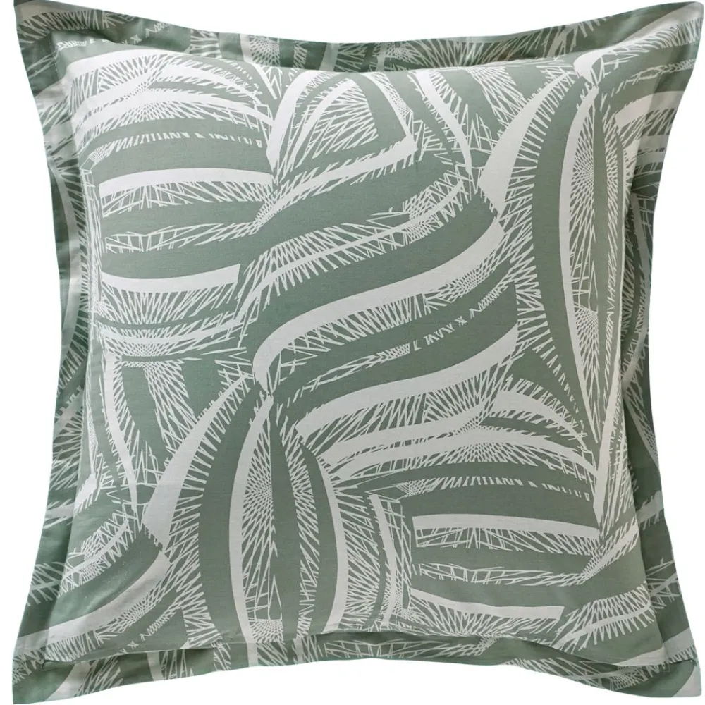 Becquet Linge de lit motif coquillages stylisés - CRÉATION< Housse De Couette|Linge De Lit Fantaisie, Linge De Lit Brodé