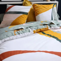 Becquet Linge de lit motif coups de pinceau - CRÉATION<Enfant Linge De Lit Ado, Housse De Couette|Housse De Couette