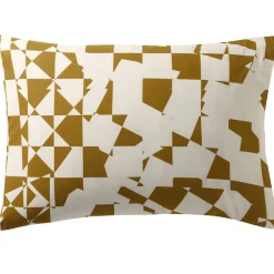 Becquet Linge de lit motif damiers - CRÉATION< Housse De Couette|Linge De Lit Fantaisie, Linge De Lit Brodé