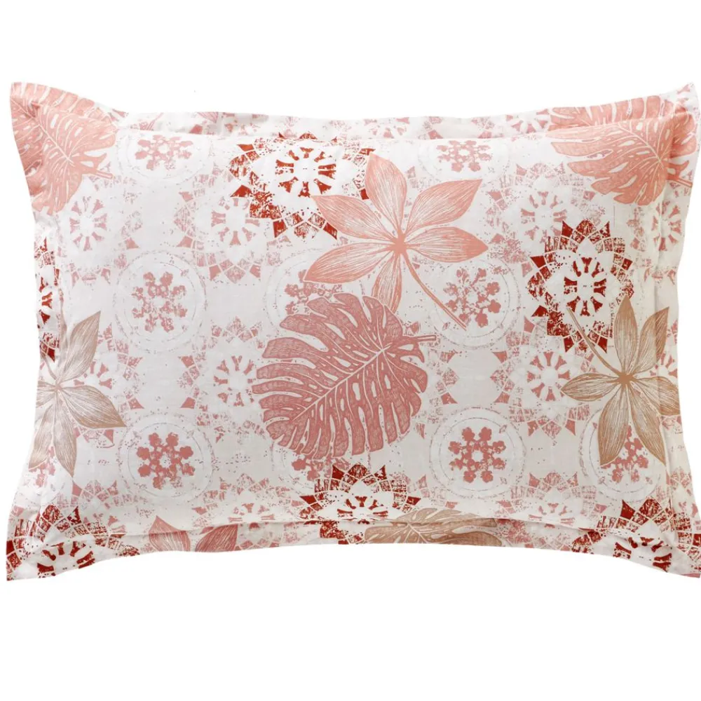 Becquet Linge de lit motif exotique - CRÉATION< Housse De Couette|Linge De Lit Fantaisie, Linge De Lit Brodé