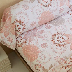 Becquet Linge de lit motif exotique - CRÉATION< Housse De Couette|Linge De Lit Fantaisie, Linge De Lit Brodé