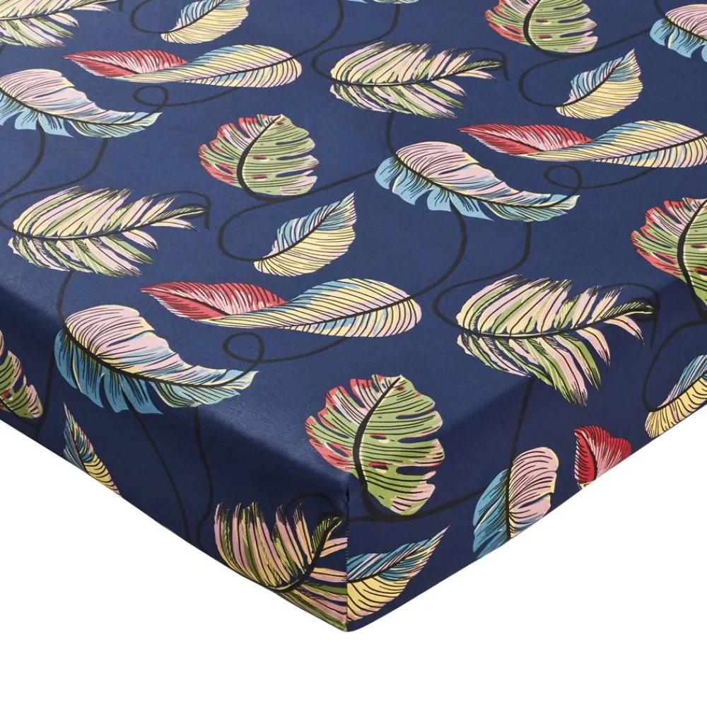 Becquet Linge de lit motif exotique - CRÉATION< Housse De Couette|Linge De Lit Fantaisie, Linge De Lit Brodé