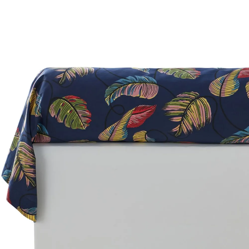 Becquet Linge de lit motif exotique - CRÉATION< Housse De Couette|Linge De Lit Fantaisie, Linge De Lit Brodé