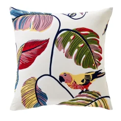 Becquet Linge de lit motif exotique - CRÉATION< Housse De Couette|Linge De Lit Fantaisie, Linge De Lit Brodé