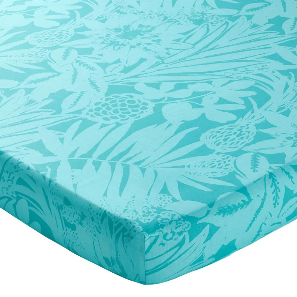 Becquet Linge de lit motif exotique - CRÉATION< Housse De Couette|Linge De Lit Fantaisie, Linge De Lit Brodé