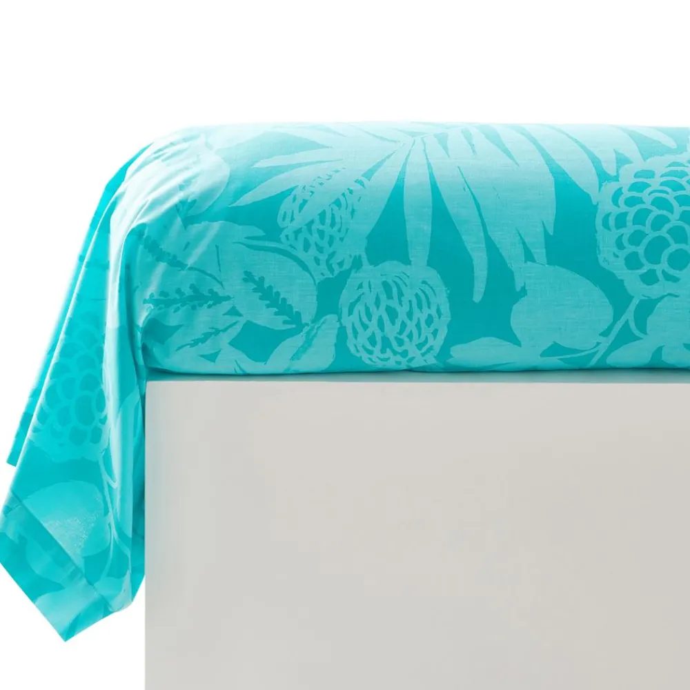 Becquet Linge de lit motif exotique - CRÉATION< Housse De Couette|Linge De Lit Fantaisie, Linge De Lit Brodé