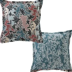 Becquet Linge de lit motif fleurs noires - CRÉATION< Les Matières|Housse De Couette