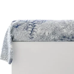 Becquet Linge de lit motif fonds sous-marins - CRÉATION< Housse De Couette|Linge De Lit Fantaisie, Linge De Lit Brodé
